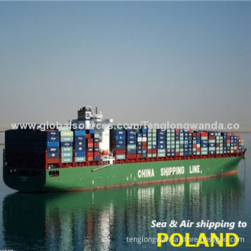 Shipping Agency to Gydnia and Warsaw in Poland from Shenzhen Shanghai